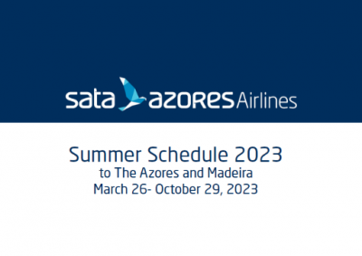 SATA Azores Airlines - Summer Schedule 2023
