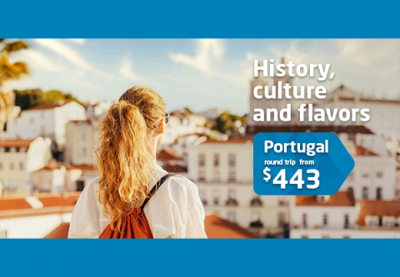 SATA: Boston / New York to Portugal from $443 round trip