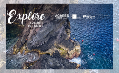 Water sports in a volcanic island wonderland