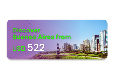 Your Argentina Adventure Starts Here: Fly with SKY!