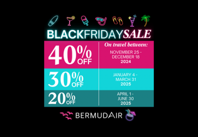 BermudAir’s Black Friday Sale